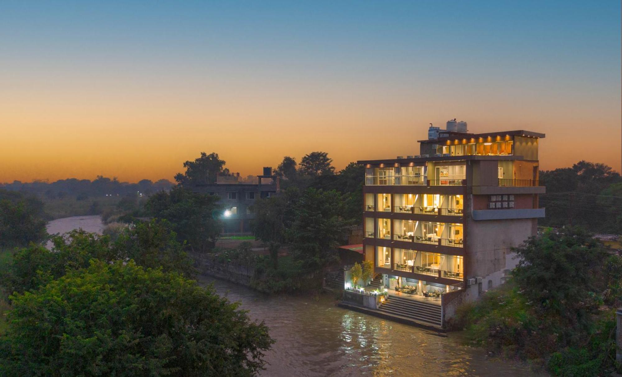Sukoon By The Ganges - A Riverside Retreat Haridwār Esterno foto
