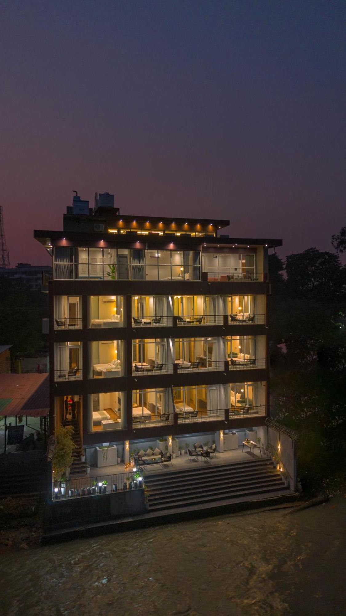 Sukoon By The Ganges - A Riverside Retreat Haridwār Esterno foto